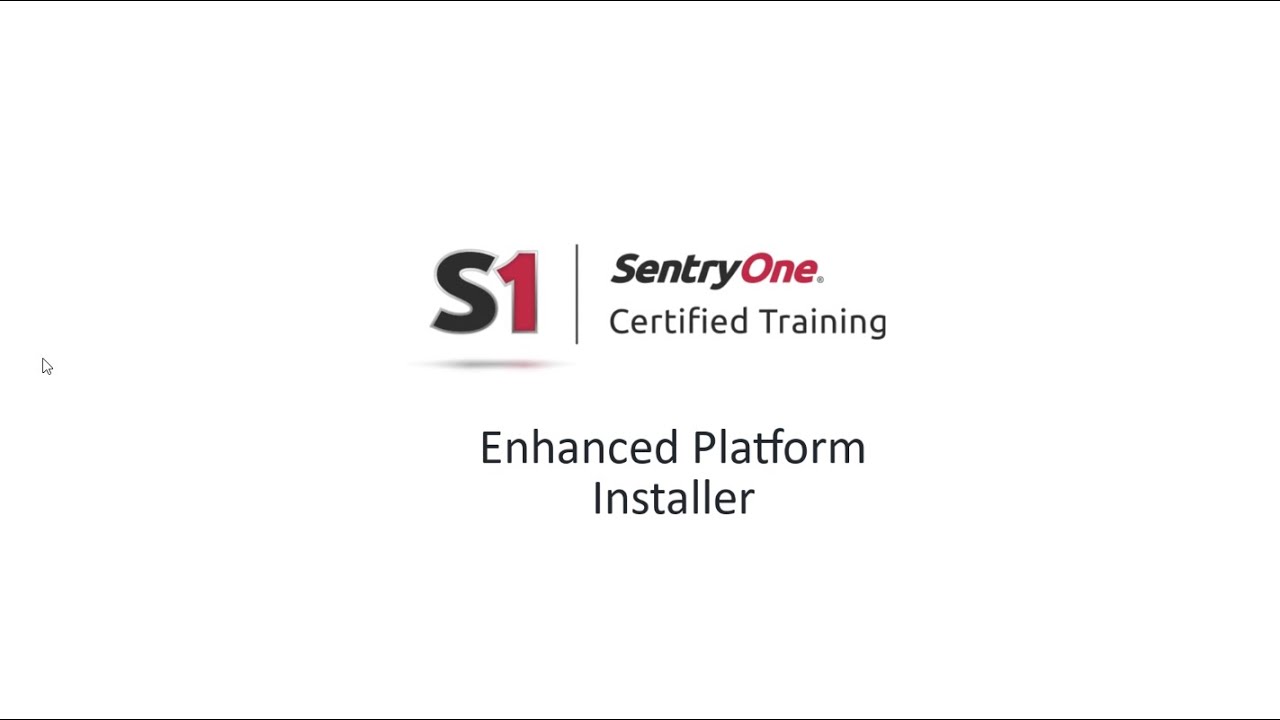 SQL Sentry Enhanced Platform Installer