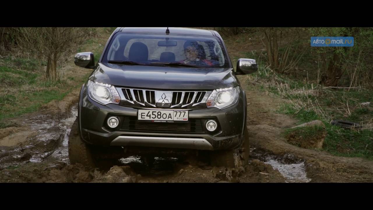Самое важное о новом Mitsubishi L200? Проверка бездорожьем