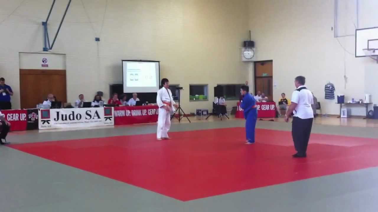 2012 Australian University Games - Judo - George Deak (White) Vs. Harrison Nguyen (Blue)