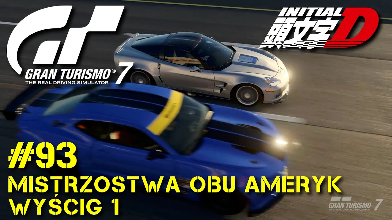 Gran Turismo™ 7 Blue Moon Bay Speedway Mistrzostwa Obu Ameryk Wyścig 1 (#93) - Initial D