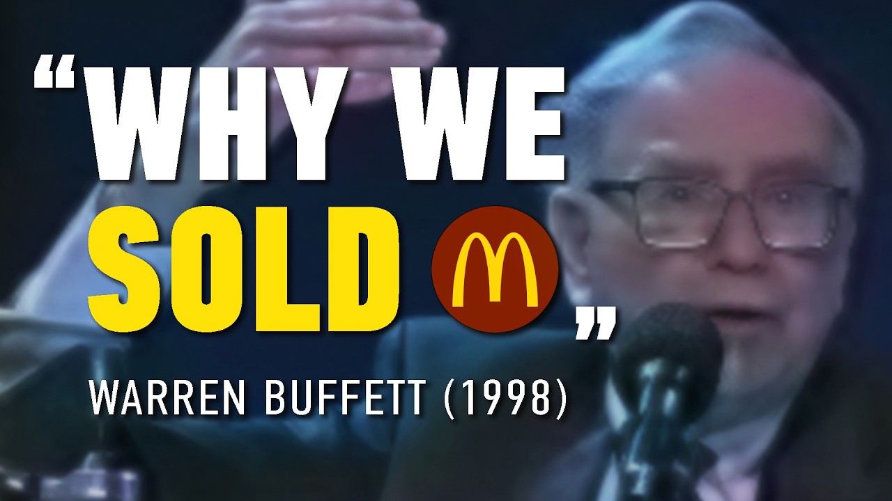 Уоррен Баффетт объясняет, почему он продал McDonald's