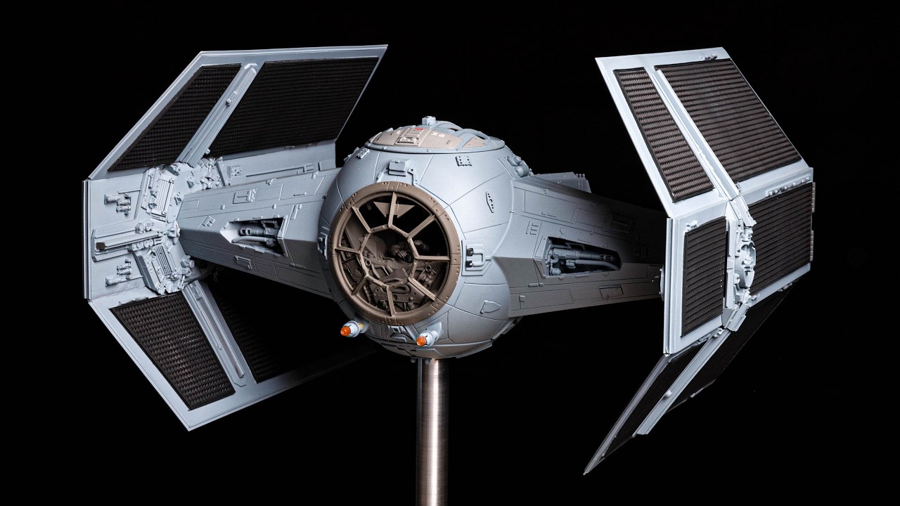 Hidden Details of Darth Vader's TIE-Fighter Model!