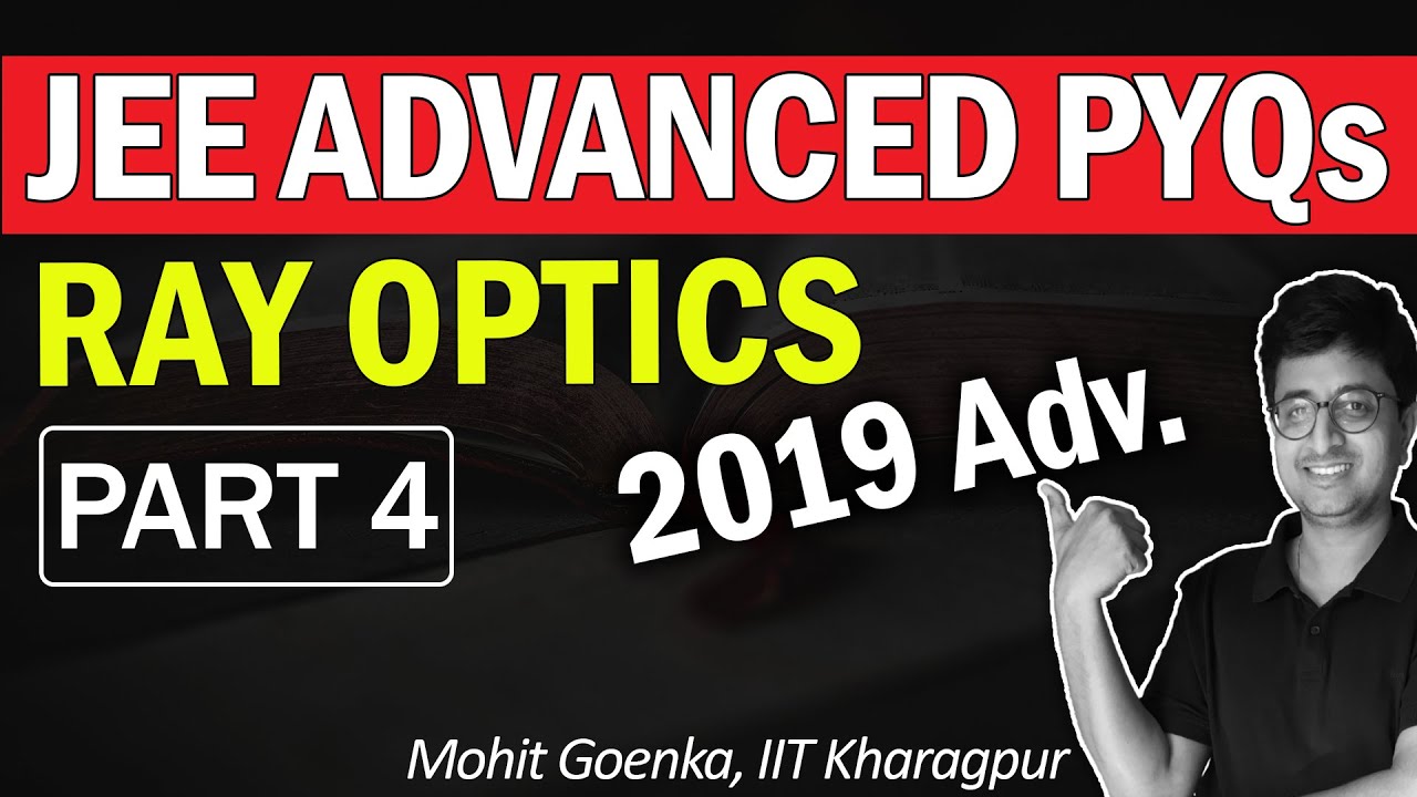 JEE Advanced PYQ | 2019 Questions of Ray Optics | Eduniti | Mohit Sir (IIT KGP) #IIT #PYQ