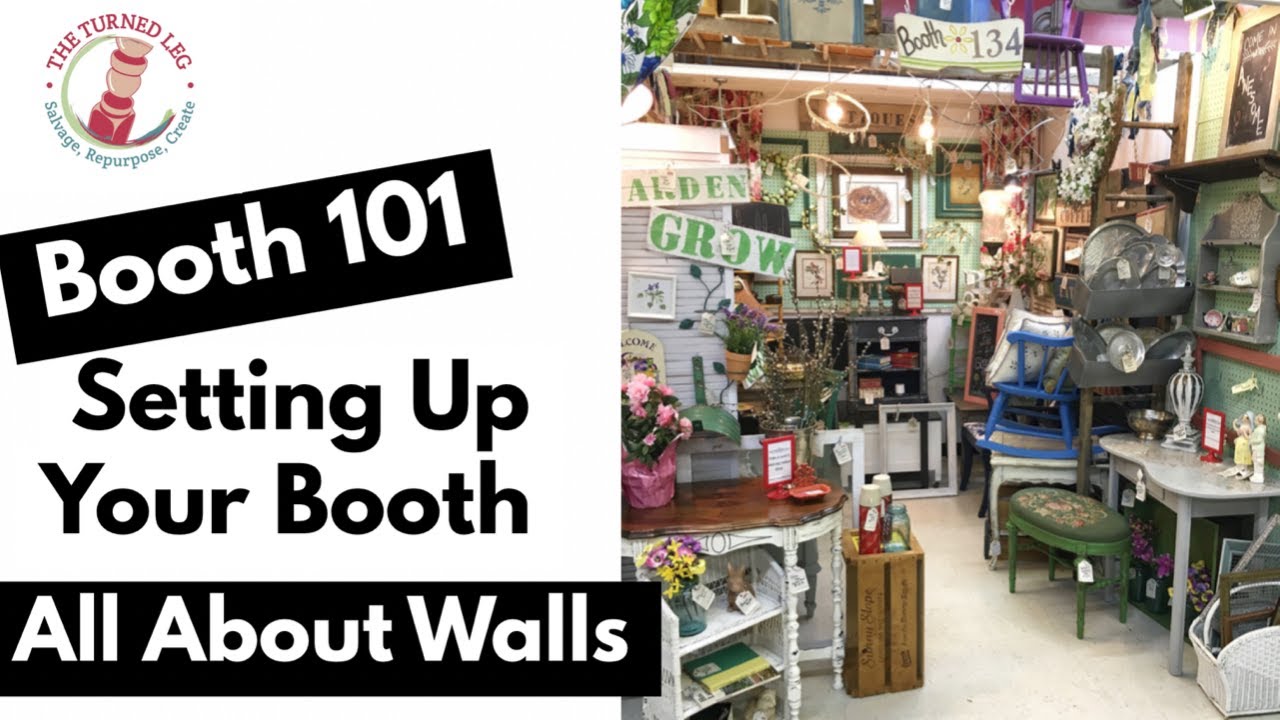 Booth 101 Setting Up Your Booth - All About Walls