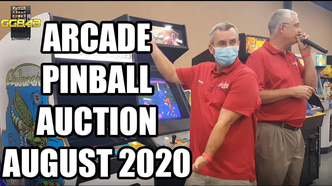 ARCADE PINBALL VENDING CLAW MACHINE AUCTION August 29th, 2020 - Sevierville, TN