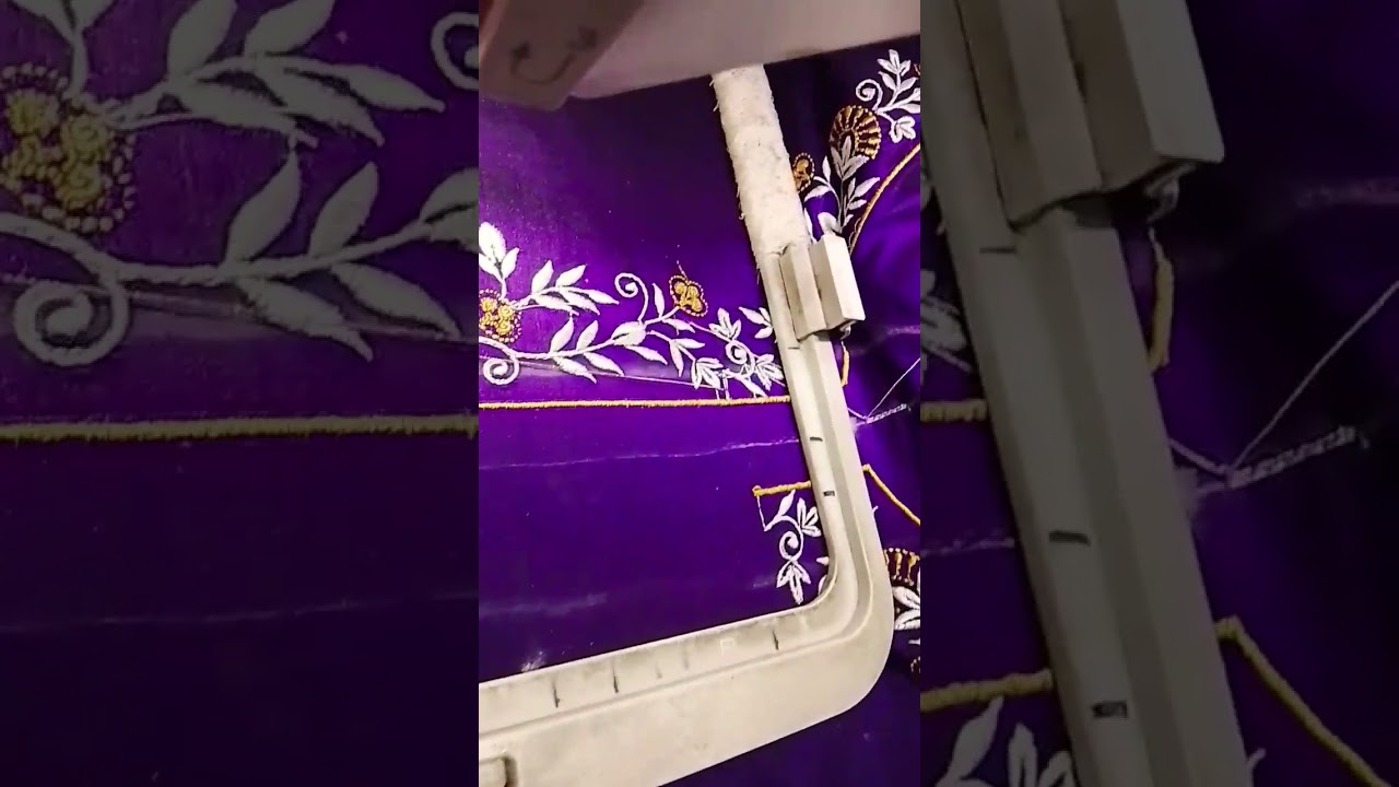 Usha 550E Embroidery Showcase: Stunning Blouse Design! 🧵✨