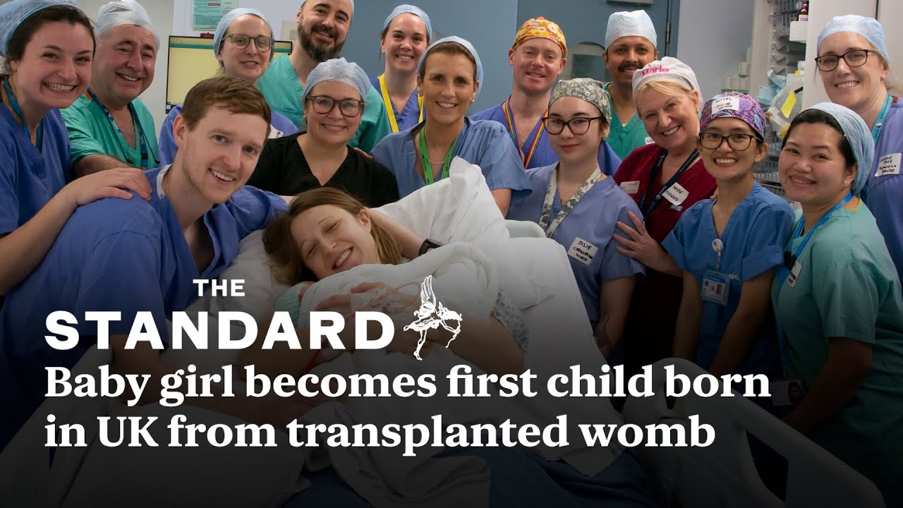 'Greatest gift ever': Baby girl becomes first child born in UK from transplanted womb