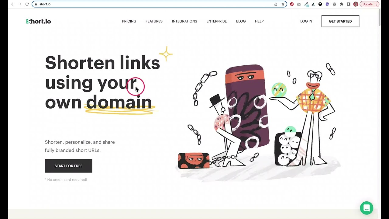 How to Shorten Links Using Your Own Domain, For Free (short.io)