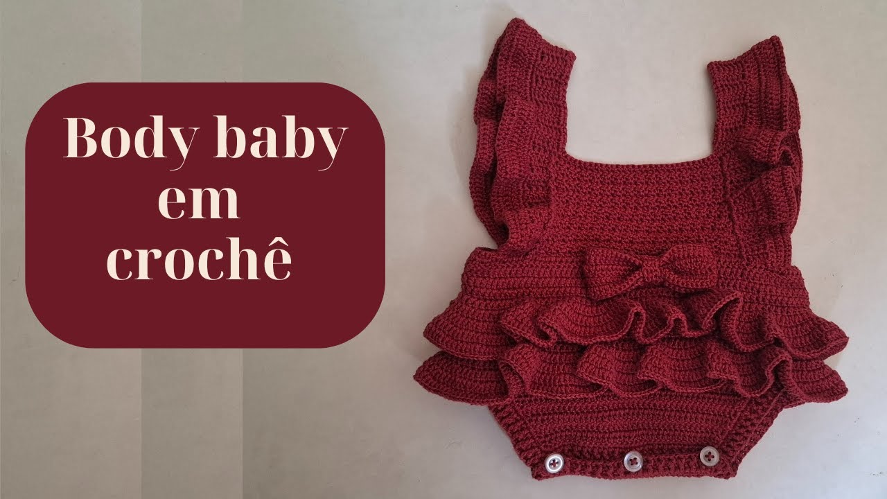 BODY BABY 0 - 6 meses - PASSO A PASSO