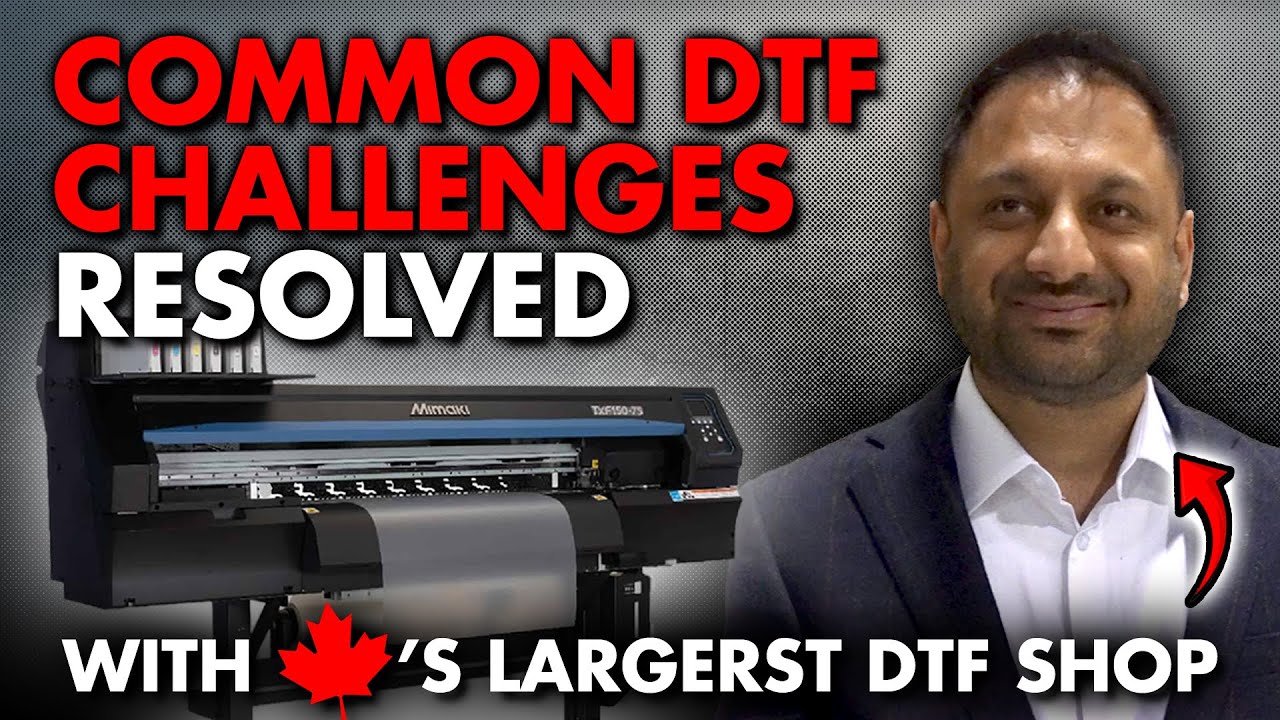 DTF Printing Problems SOLVED! Inside Canada’s Largest DTF Print Shop (DTF Boot Camp Seminar)