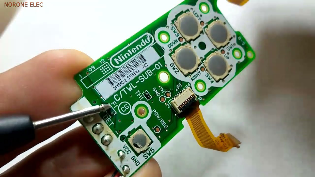 How to repair a faulty NINTENDO DSI