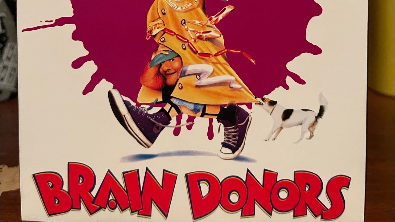 Brain Donors blu ray Kino Lorber unboxing with slip cover