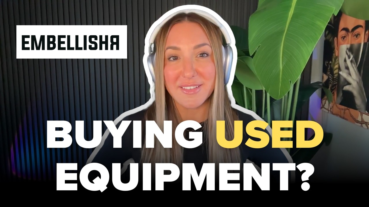 Buying Used Screen Printing Equipment: What You Need to Know | Embellishr Founder