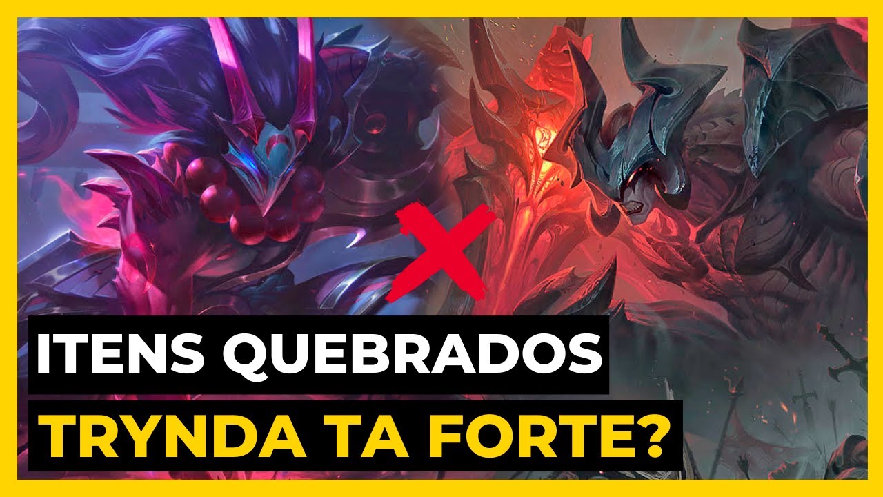 SEASON COMEÇOU E OS ITENS ESTÃO INSANOS | [TRYNDAMERE X AATROX] | League of Legends