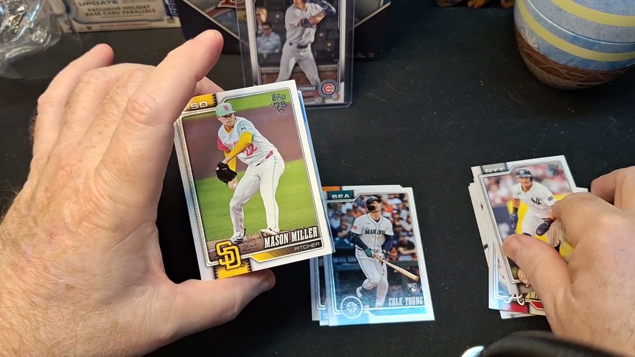 2026 Topps Series 1 Baseball Cards - Easter Egg Tin # 1