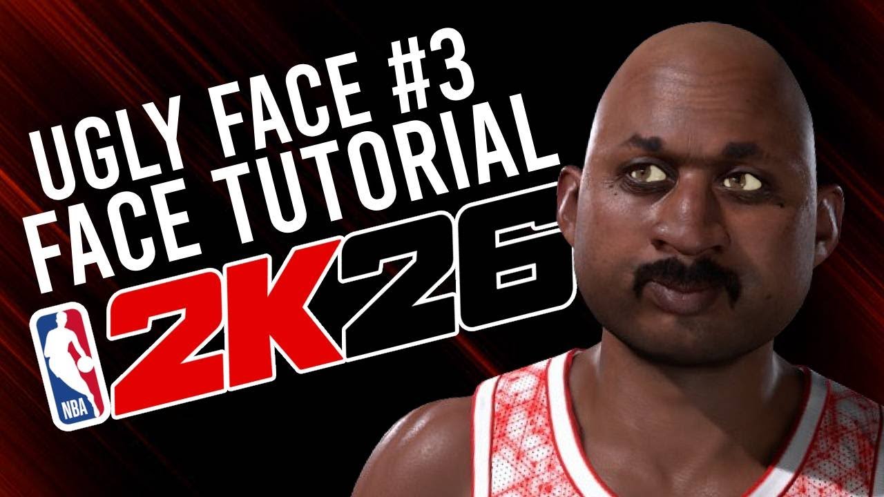NBA 2K26 UGLY FACE # 3 | 2K26 FACE CREATION