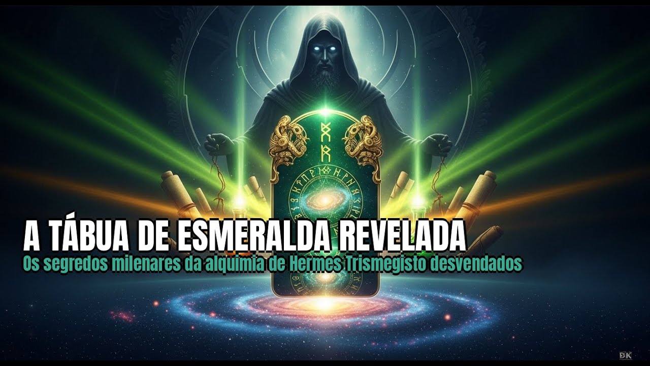 A TÁBUA DE ESMERALDA: O Segredo OCULTO da Alquimia de Hermes Trismegisto
