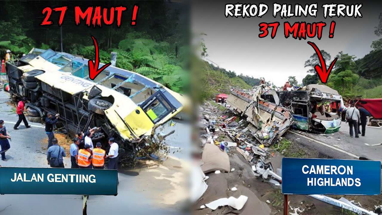 5 KES KEM4LANGAN BAS PALING TERUK DI MALAYSIA - Genting lubuk M4UT!
