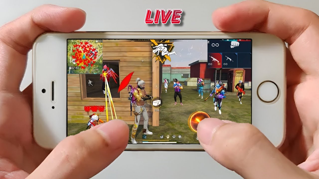 24 kill Iphone 6s Free Fire full  Handcam gameplay +DPI+ MACRO  test 🔥