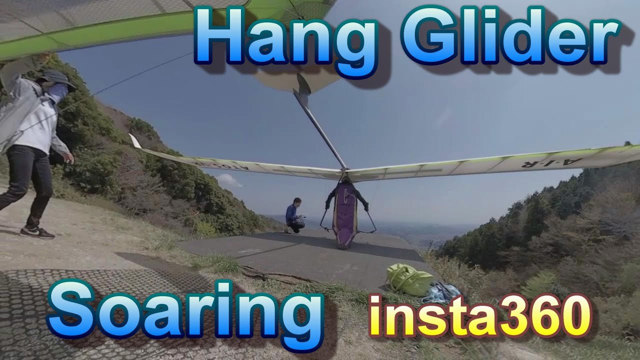 Hang Glider Soaing by Wills Wing mexico Sport 3 155 【ハンググライダー】ソアリング動画　insta360で撮影
