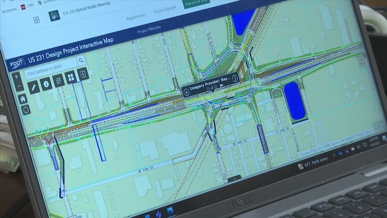 Florida Department of Transportation must purchase over 100 parcels for Highways 98 and 231 project