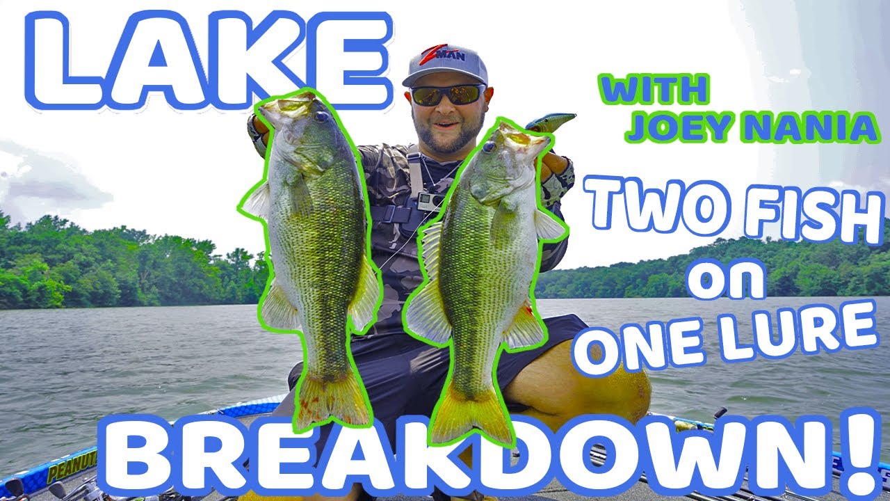 Lake Breakdown with Joey Nania | Logan Martin (TWO FISH ONE LURE!)