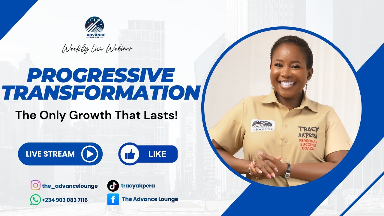 Progressive Transformation: The Only Growth That Lasts!
