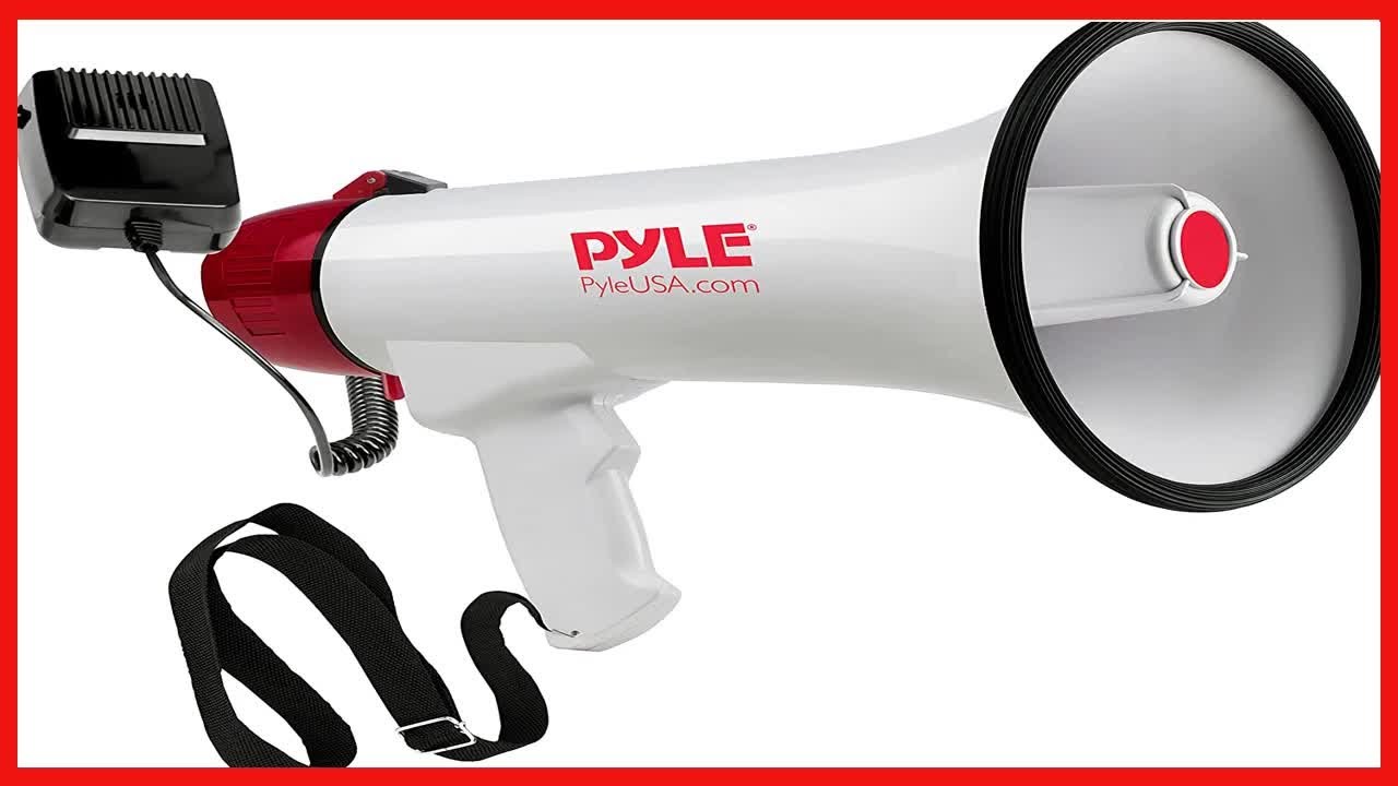 Pyle Megaphone Speaker PA Bullhorn