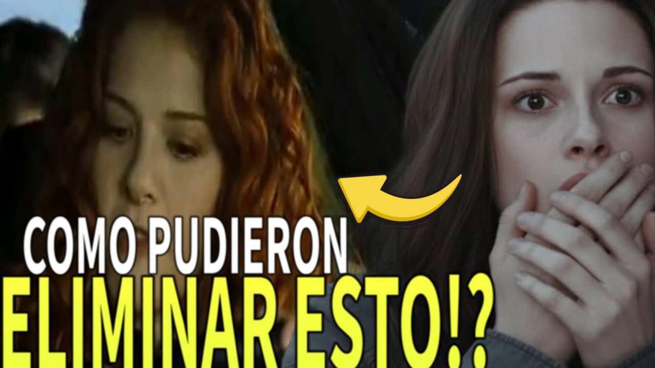 ESCENAS ELIMINADAS DE TWILIGHT QUE HUBIERAN HECHO ¡PERFECTAS ALAS PELICULAS! PARTE 2. 