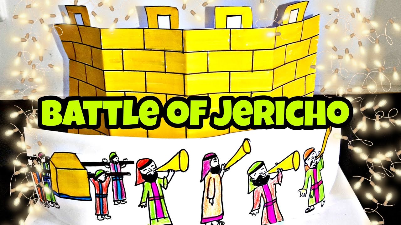 THE BATTLE OF JERICHO । SUNDAY SCHOOL KIDS CRAFTS