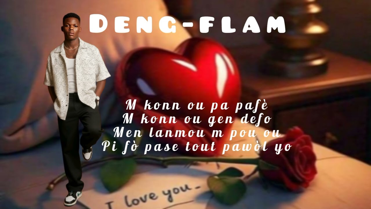 YO DI'M OU SE YON TI PABON ( DENG-FLAM OFFICIAL) VIDEO LYRICS 