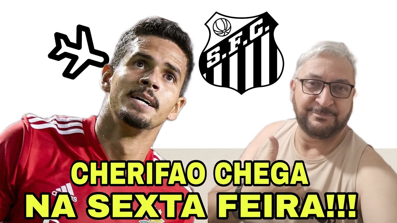 ✈️  BOA NOTÍCIA. CHERIFAO CHEGA NA SEXTA... GRAÇAS A DEUS E VAI DIRETO PRO CT REI PELÉ!!!!