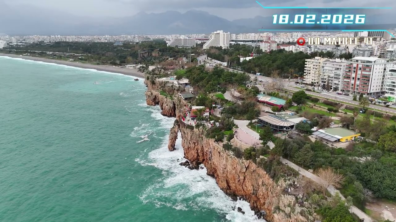 ANTALYA VARYANT - KONYAALTI - FALEZ 18.02.2026 DJI MATRİCE 4T 8K