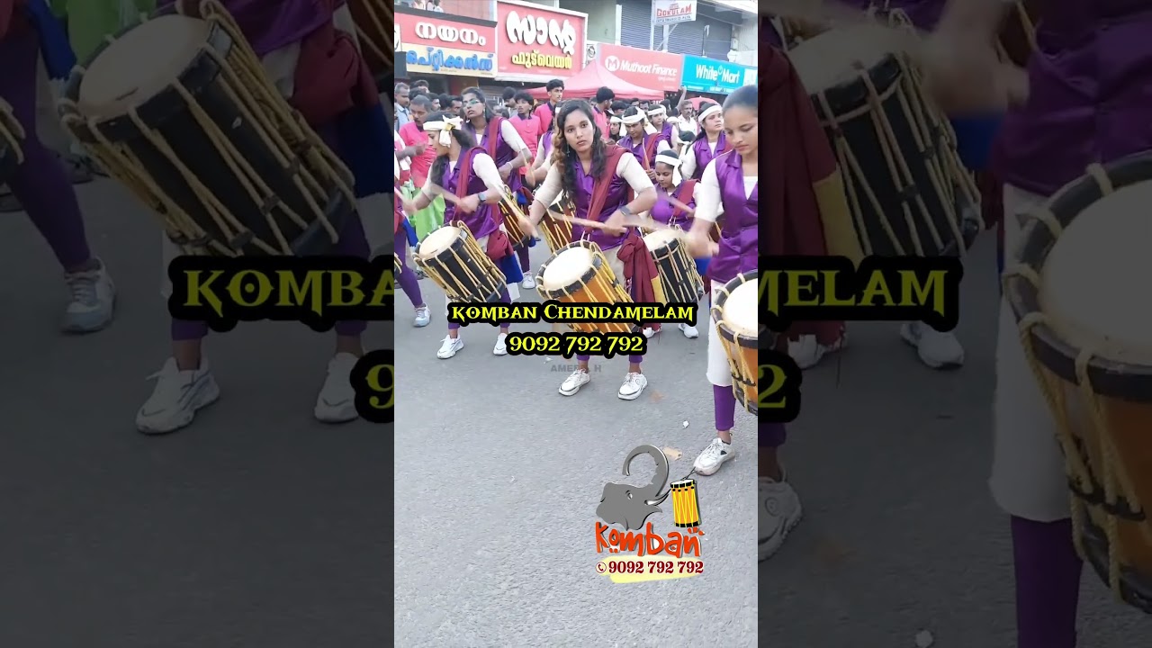 cheda melam ladies performance for booking call 9092 792 792 #ladieschendamelam