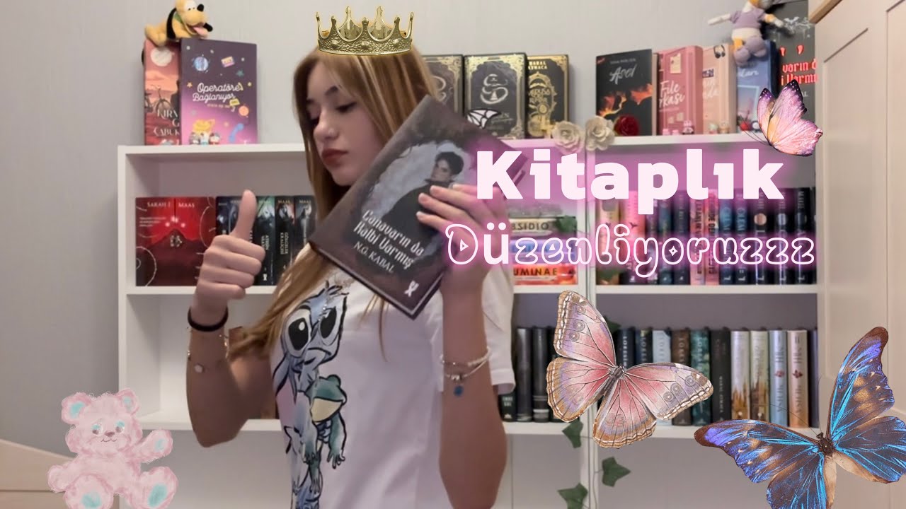Kitaplık düzenliyoruz (canım çıktı)👑