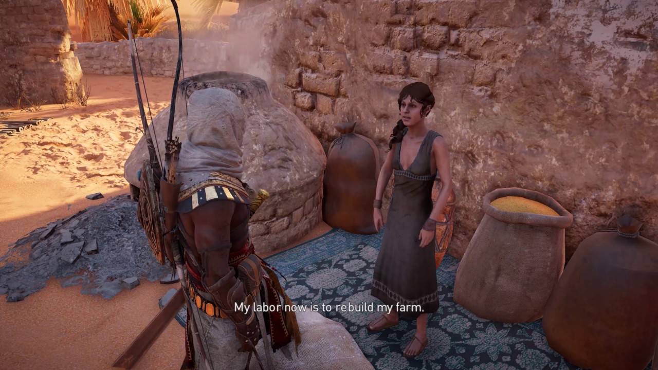 Assassin's Creed Origins Side Quest - Birthright [PC 1080p HD]