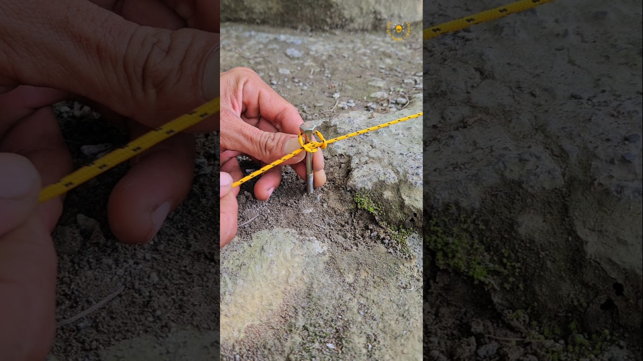 Stronger Knot and Hard to Untie #tips #rope #knot