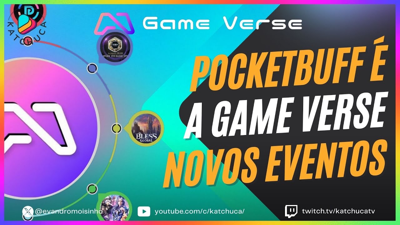 GAME VERSE &eacute; a Nova cara da PocketBuff veja Todos os detalhes e Novos Eventos