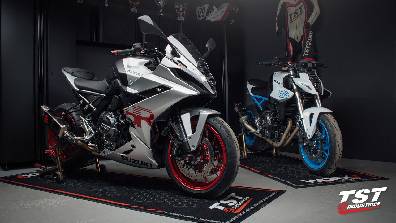 TST Industries — Suzuki GSX-8S и Suzuki GSX-8R: одинаковые ли они?