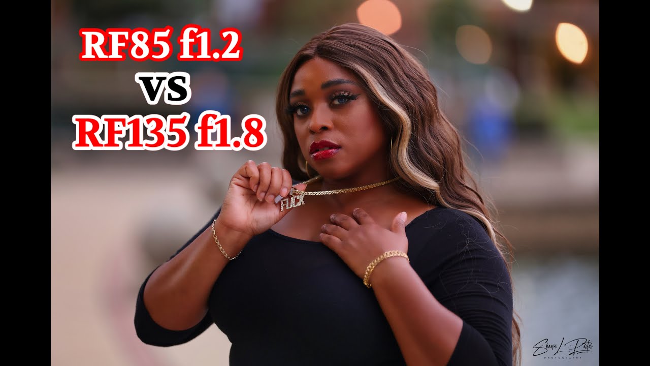 Canon RF85 f1.2 vs RF135 f1.8  Portrait Shootout feat. Andrea The Dream