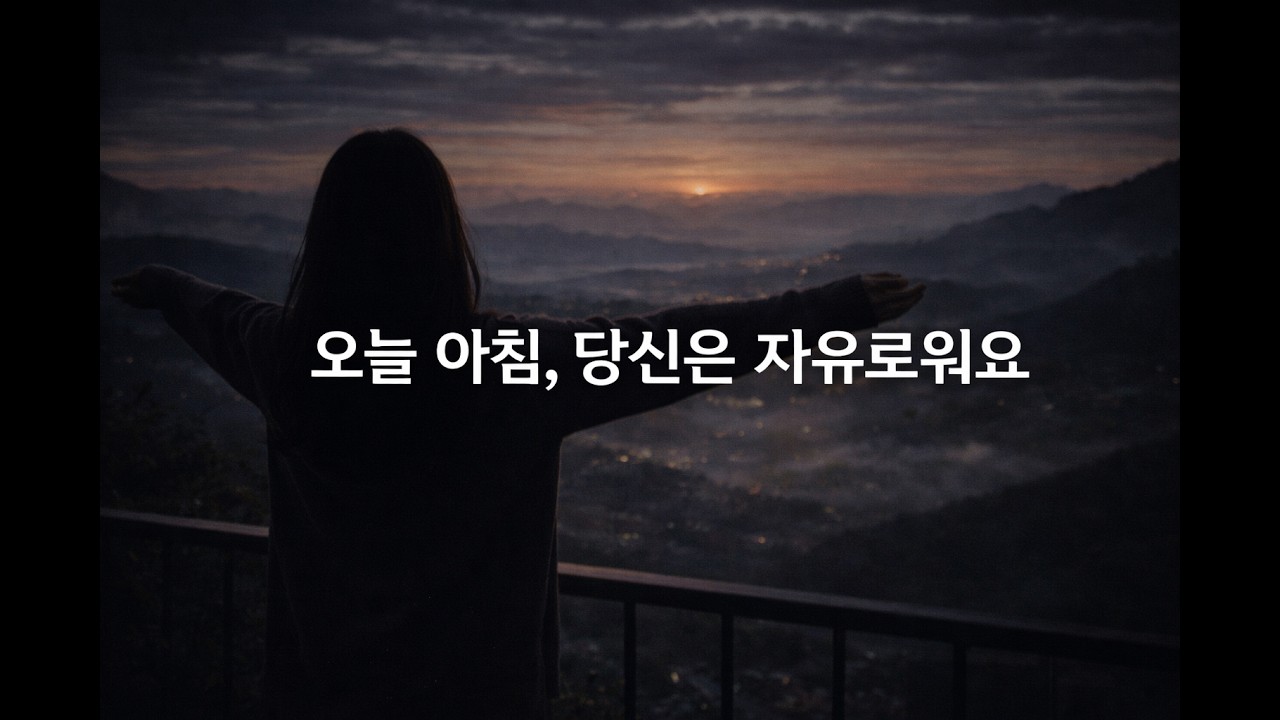 도시는 바쁘지만, 나는 천천히 시작한다