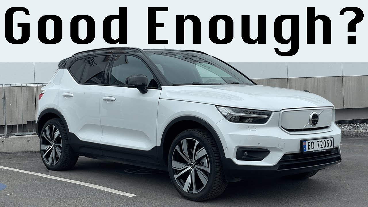 Тест запаса хода Volvo XC40 P6 по автомагистрали