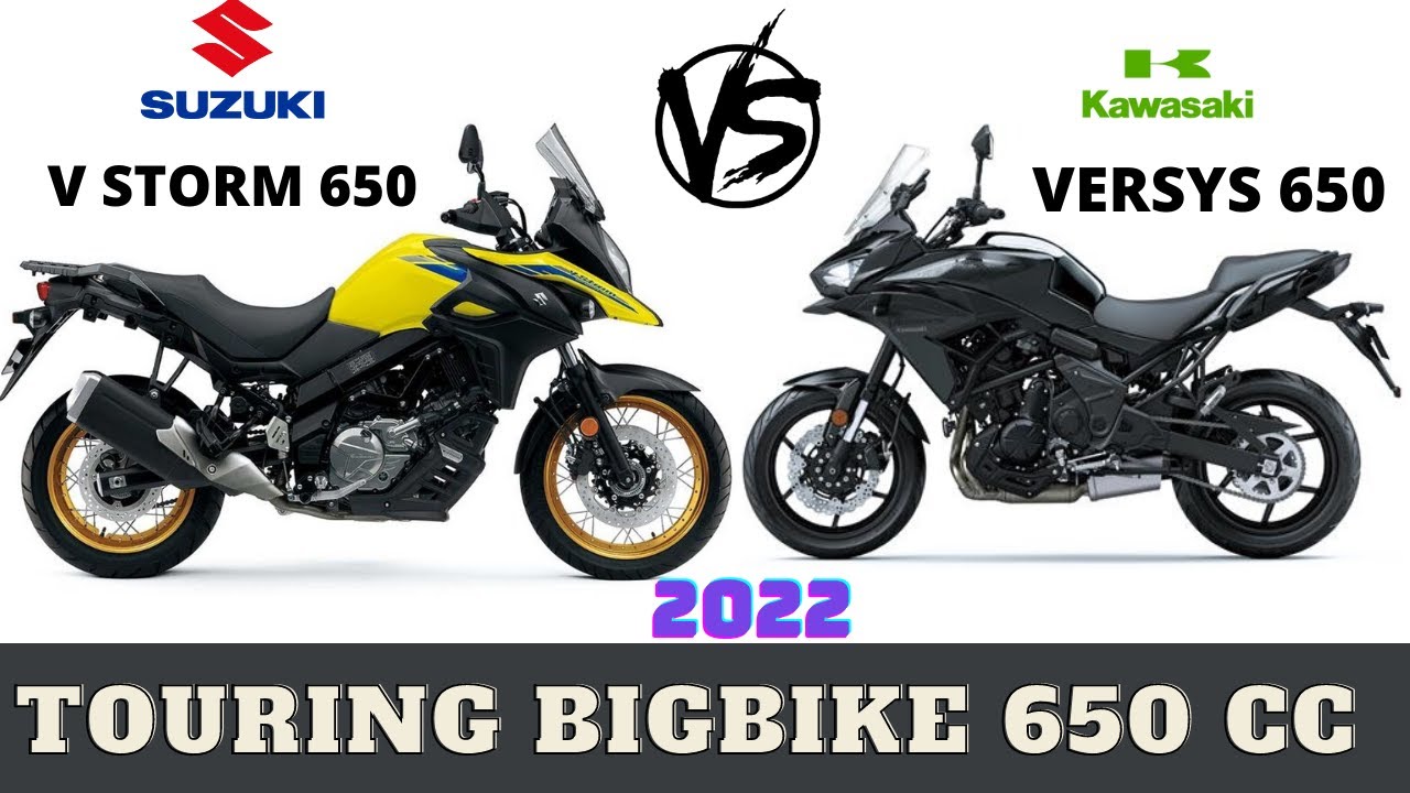 Versys 650 vs V-Strom 650 | adventure bike specs compare
