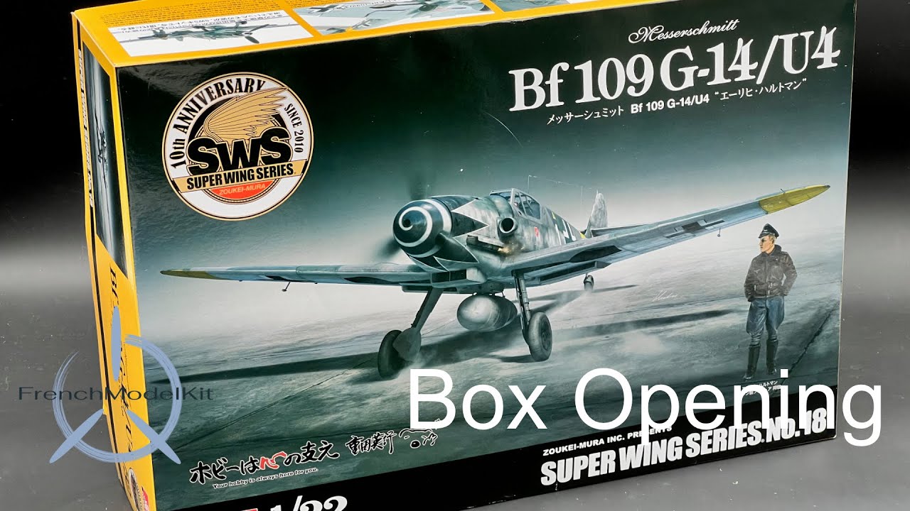 Box Opening : Zoukei-Mura BF109G14/U4 1/32