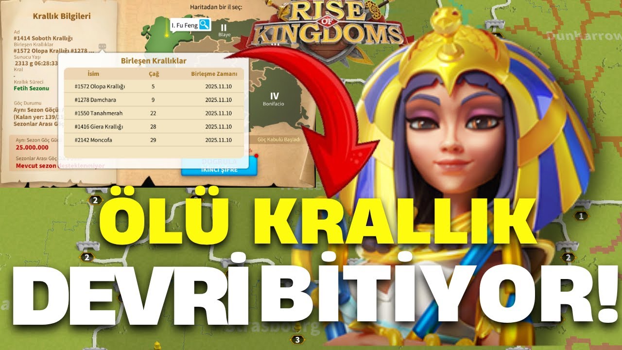 KRALLIKLAR BİRLEŞİYOR ! - ÖLÜ KRALLIKLARIN DEVRİ SONA ERDİ - Rise of Kingdoms