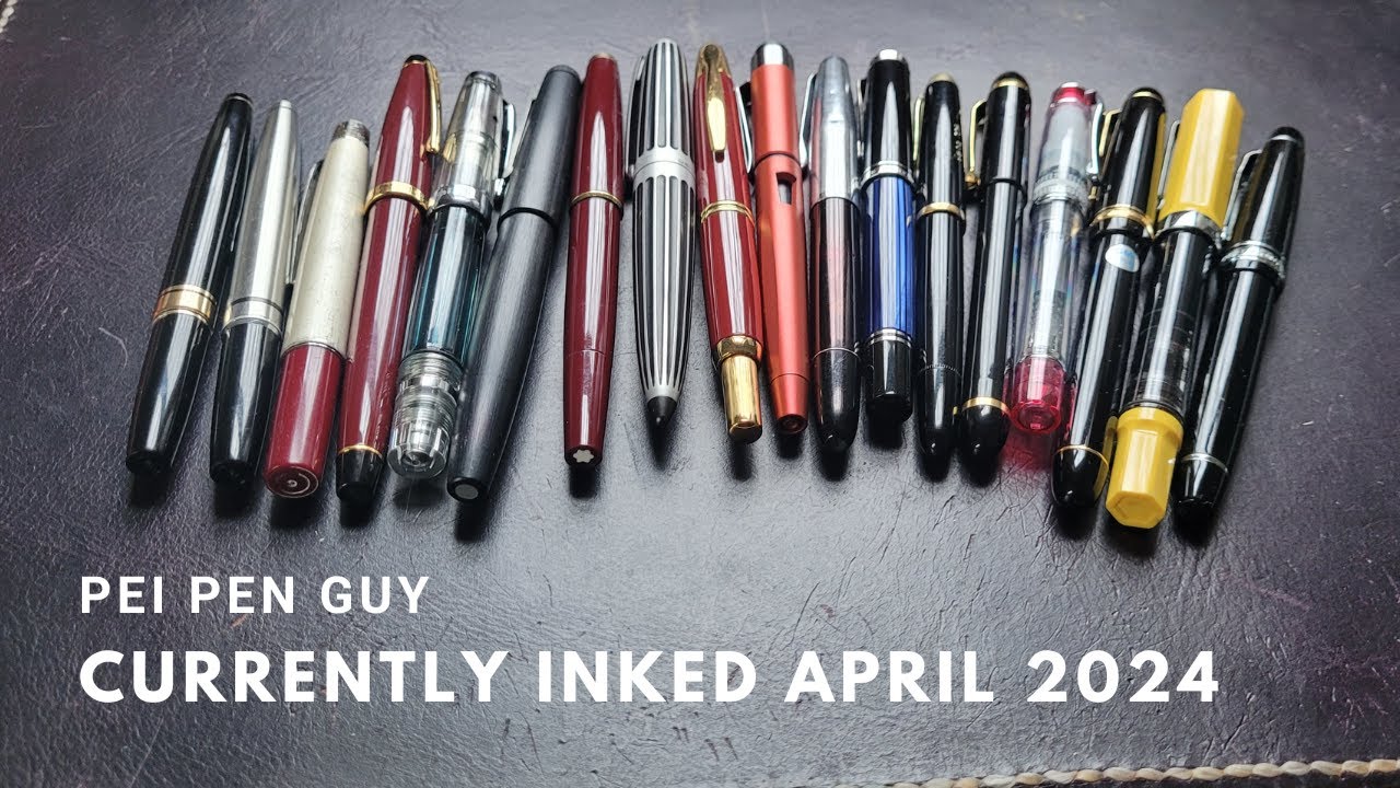 Currently Inked April 2024. A Problematic ink.
