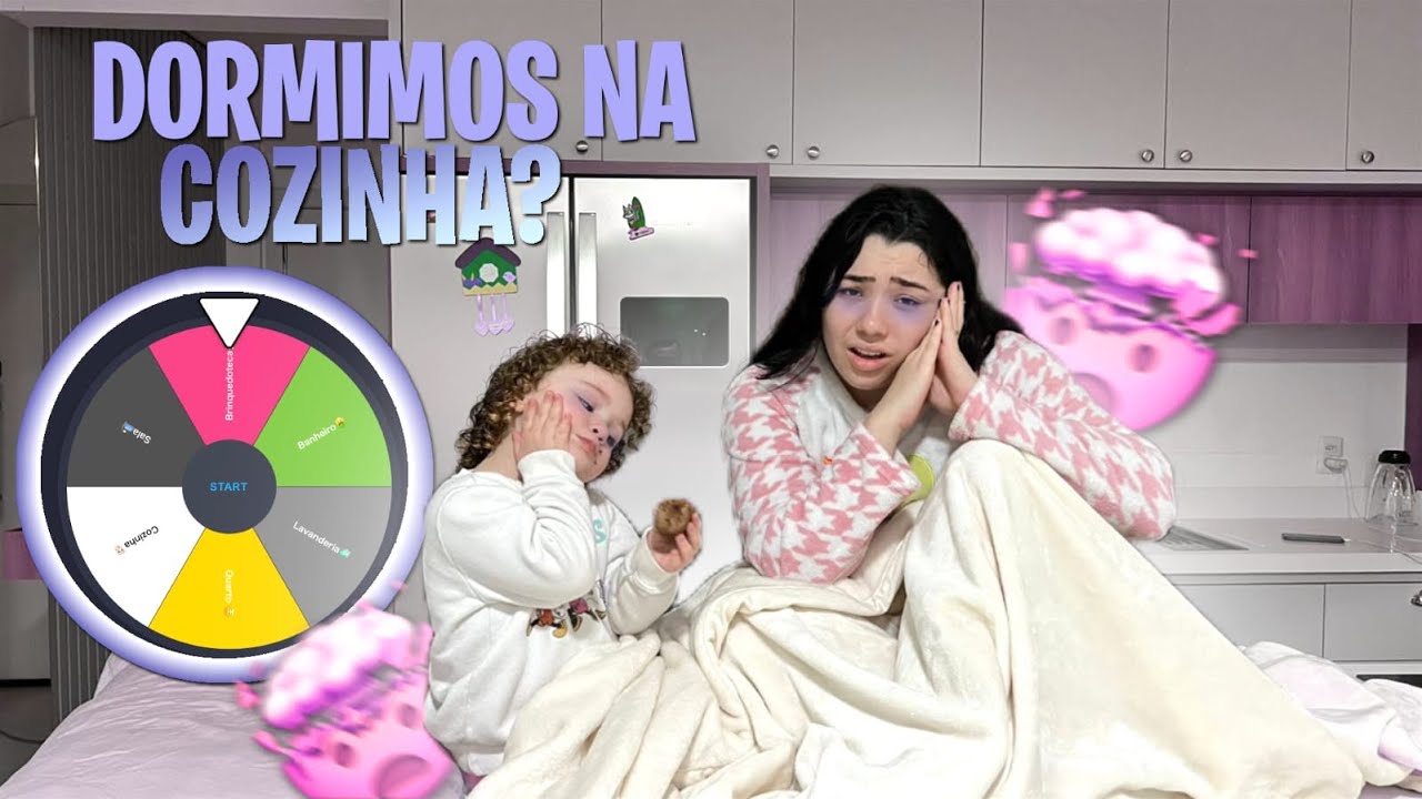 A ROLETA escolheu ONDE VAMOS DORMIR