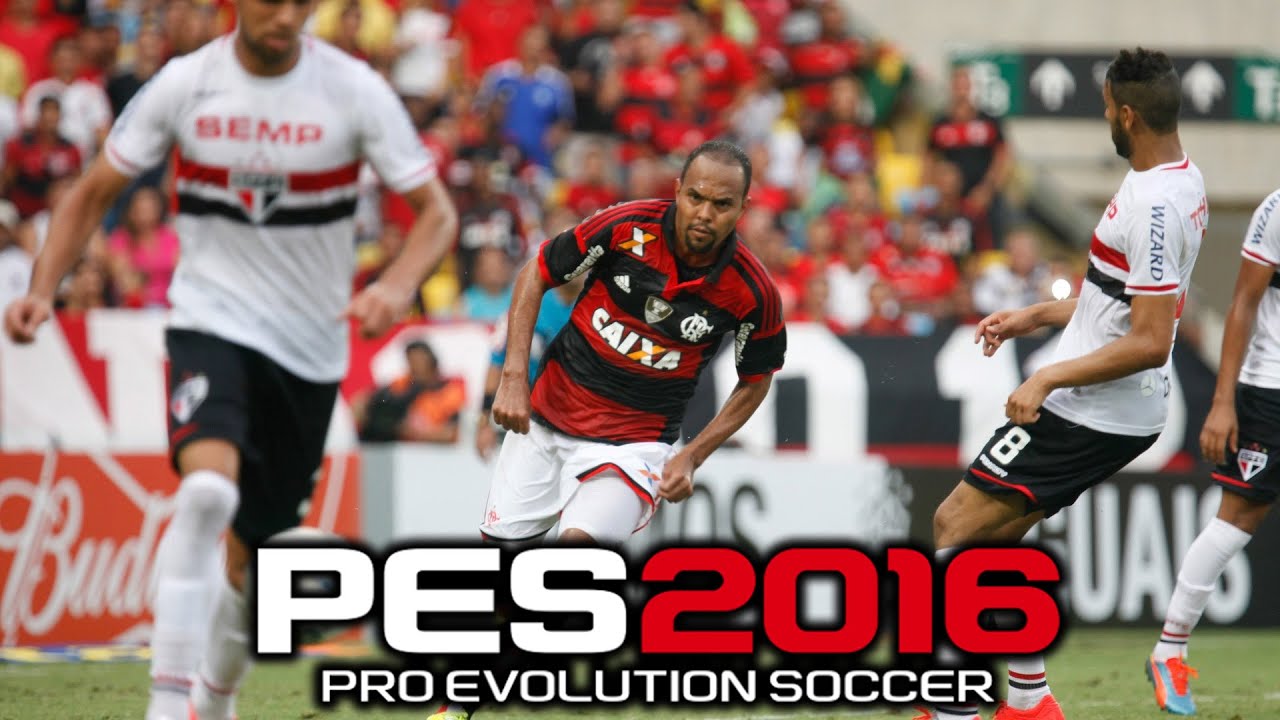 PES 2016 - Master League #70: São Paulo vs Flamengo / Brasileirão / Gabigol e Valdívia
