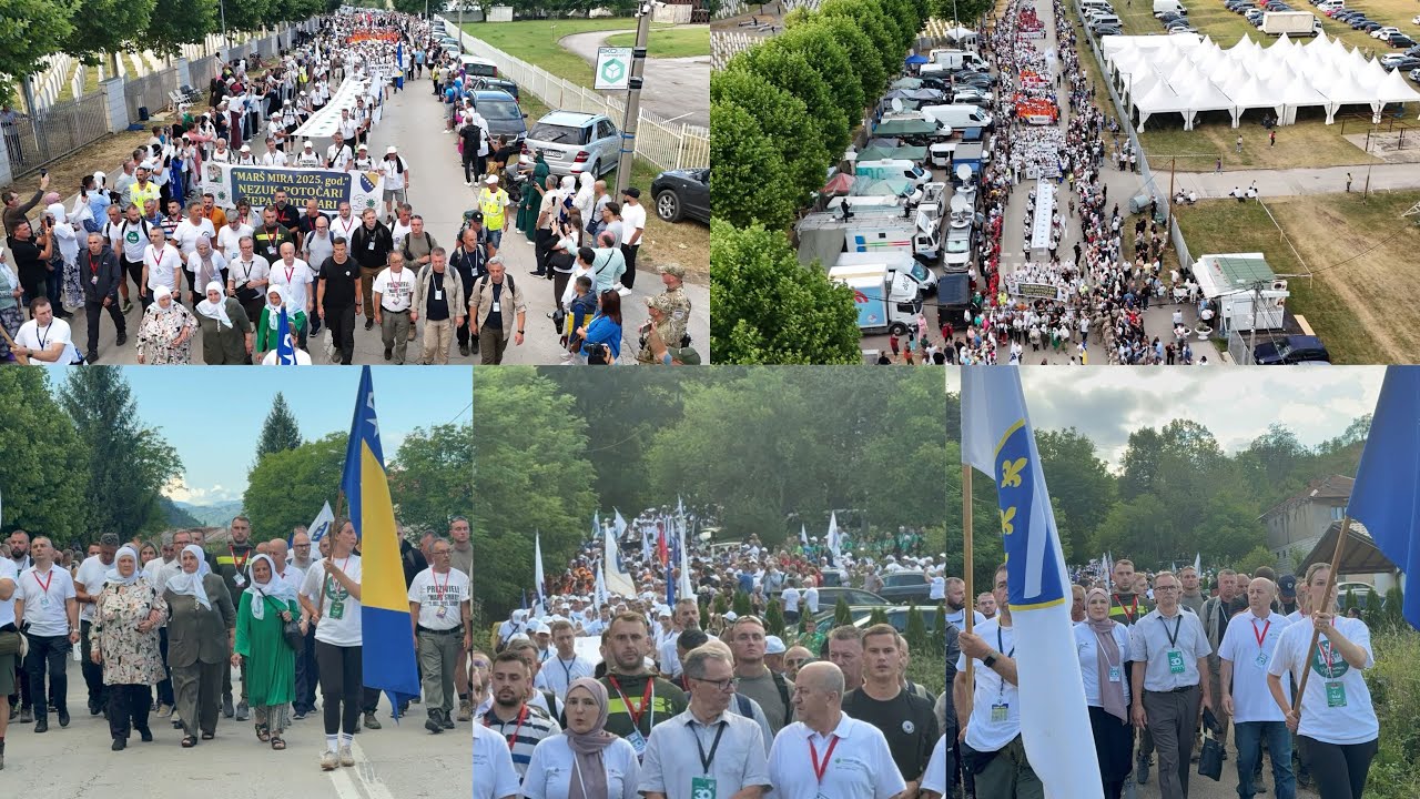Učesnici Marš mira stigli u Memorijalni centar Potočari, prešli put dug 100 kilometara, respekt!