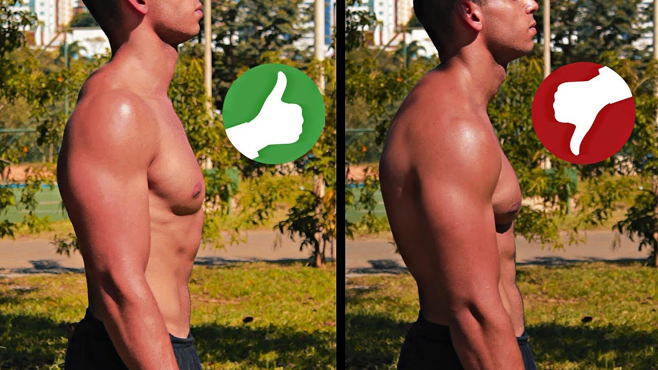 Como corrigir a POSTURA definitivamente (3 Exercícios) - RESPOSTA FITNESS